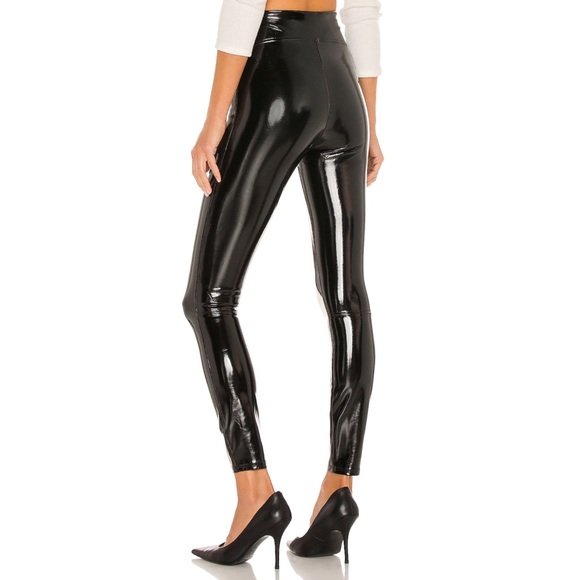 Spanx Faux Patent Leather Leggings - Picture 2 of 5